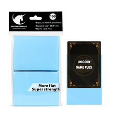 100PCS Matte Standard Size Card Sleeves 66x91mm TCG Trading Cards Protector For Tarot Shield Board Games Magical Cover PKM-26