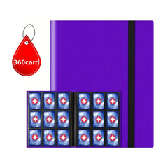 9 Pocket Trading Card Album Folder - 360 Side Loading Pocket Binder for Game Cards & Sports Cards-13