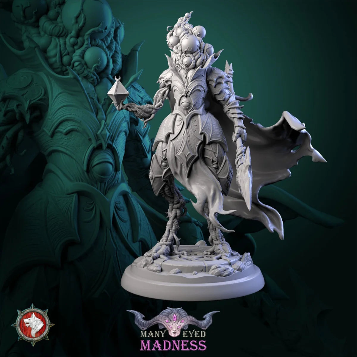 Bloodthirs Baron Executioner Blindman DND Tabletop Game Ch Piece Model Role-plang Game Collectible Static Figure-7