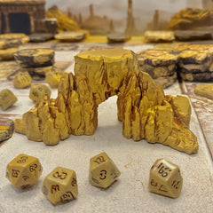 Wargaming Terrain Rocks for Warhammer/Fantasy/DnD Tabletop RPG Scenery 3D Printed Rock Terrain-10