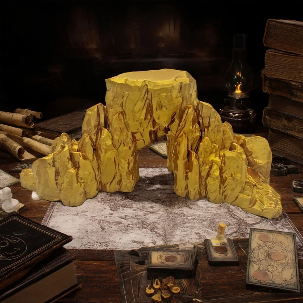 Wargaming Terrain Rocks for Warhammer/Fantasy/DnD Tabletop RPG Scenery 3D Printed Rock Terrain-21