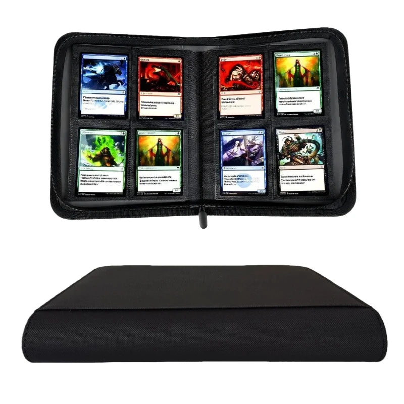 TCG/MTG Binder - 4 Pockets, ZIP UP 160 Side-Loading Pockets, Sports Cards, TCG-1
