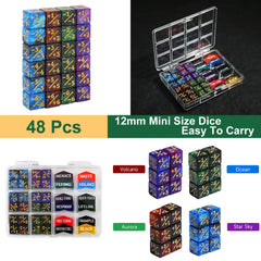 MTG Counter Dice Set Ability Keywords Creature Stats +1/+1 & -1/-1 Tokens 12mm For Wargaming 40k, MTG, Pokémon TCG, D&D-3