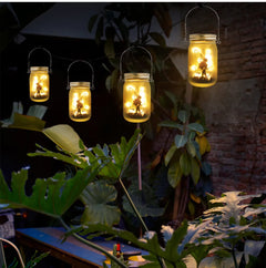 Solar Fairy Butterfly String Lights Garden Fairy Lanterns Gift for Birthday Outdoor Night Lights LED Waterproof Mason Jar Lights-15