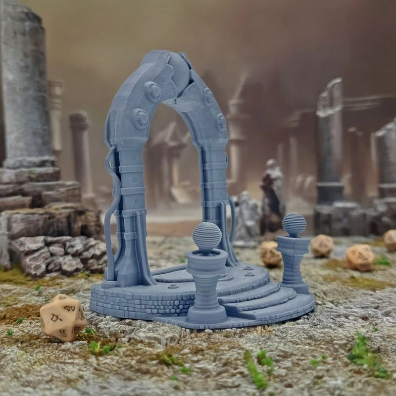 Ancient Portal Miniature Terrain For Tabletop Gaming/D&D/RPG Terrain Scenery Carved Stone Portal-15