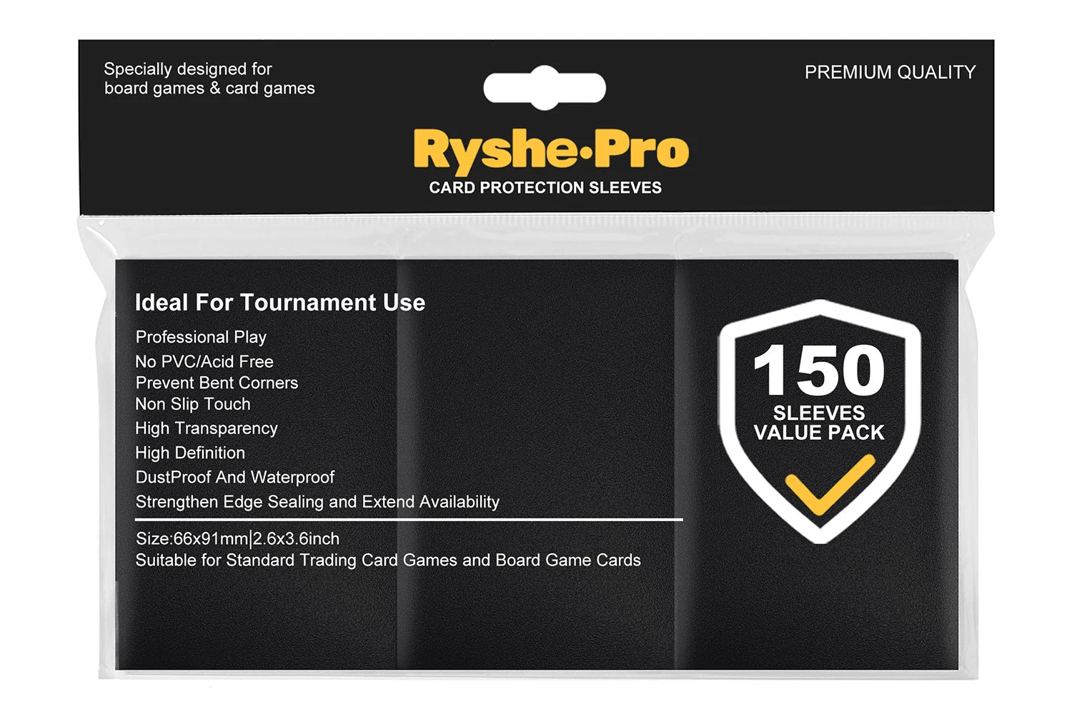 100PCS Matte Standard Size Card Sleeves 66x91mm TCG Trading Cards Protector For Tarot Shield Board Games Magical Cover PKM-24
