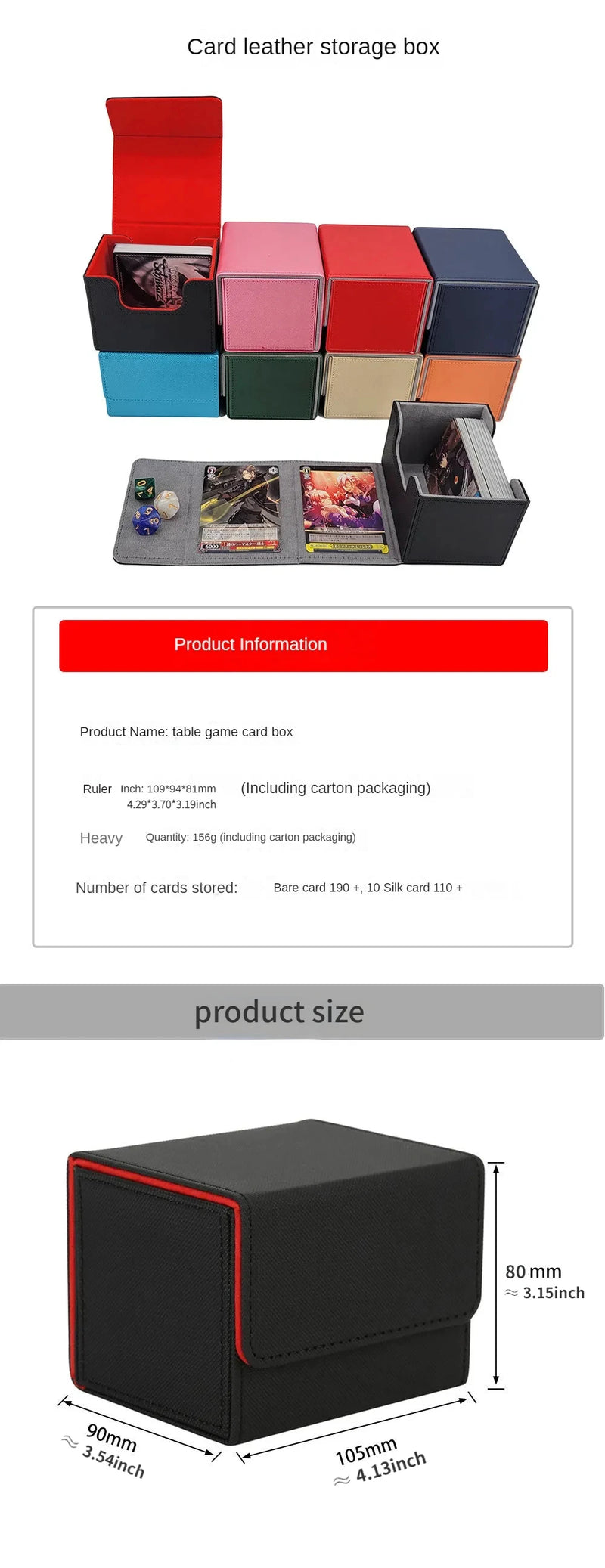 100PCS Matte Standard Size Card Sleeves 66x91mm TCG Trading Cards Protector For Tarot Shield Board Games Magical Cover PKM-22