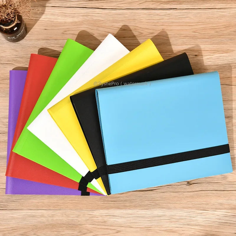 Card Binder with 9 Pocket Trading Card Album Display Binder 360 Side Loading Pocket Holder for TCG Yugioh MTG Game Card Book-16