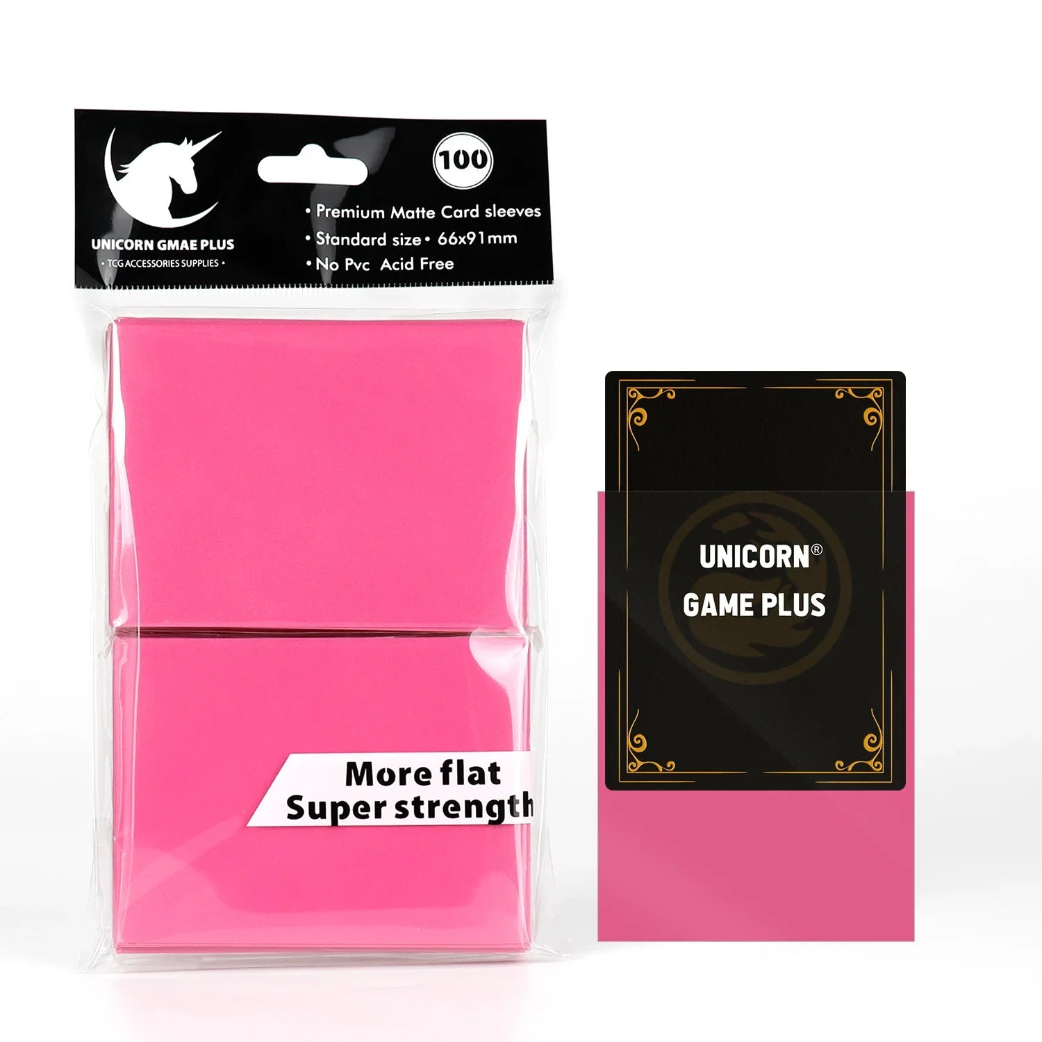 100PCS Matte Standard Size Card Sleeves 66x91mm TCG Trading Cards Protector For Tarot Shield Board Games Magical Cover PKM-33