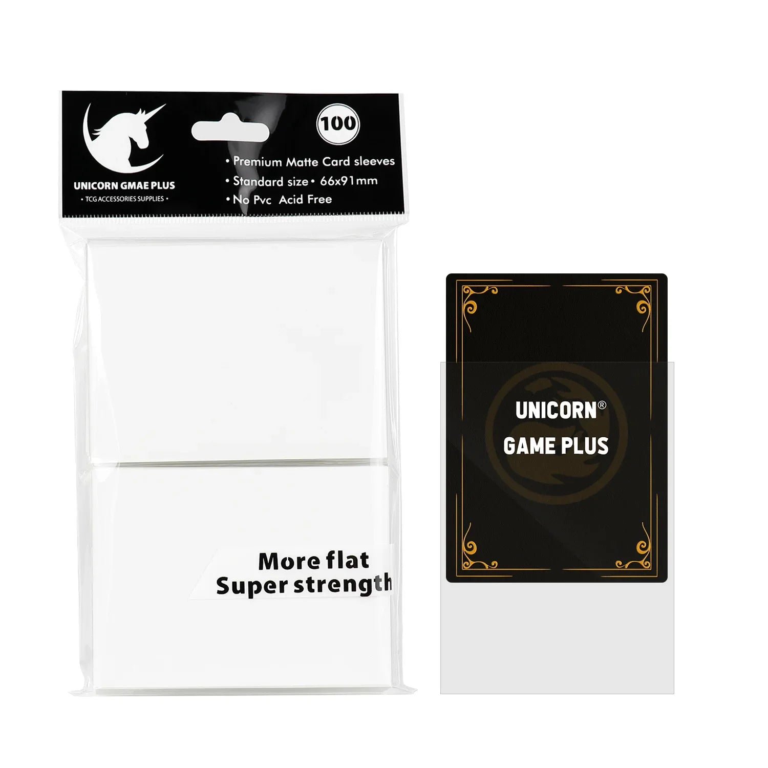 100PCS Matte Standard Size Card Sleeves 66x91mm TCG Trading Cards Protector For Tarot Shield Board Games Magical Cover PKM-45