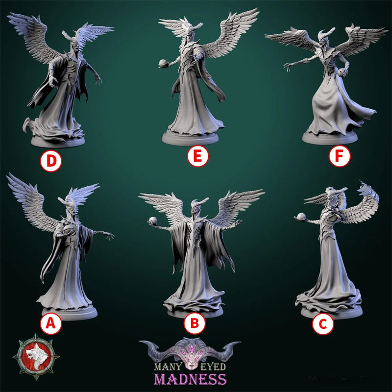 Bloodthirs Baron Executioner Blindman DND Tabletop Game Ch Piece Model Role-plang Game Collectible Static Figure-9