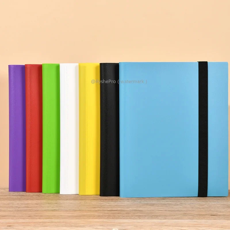 Card Binder with 9 Pocket Trading Card Album Display Binder 360 Side Loading Pocket Holder for TCG Yugioh MTG Game Card Book-15