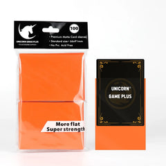 100PCS Matte Standard Size Card Sleeves 66x91mm TCG Trading Cards Protector For Tarot Shield Board Games Magical Cover PKM-44