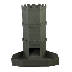 Dice Tower with Bricks Castle Pattern - Ideal for D&D Game RPG and Tabletop Gaming with Dice Rolling Tray-15