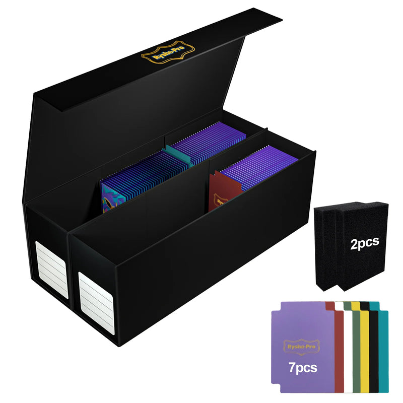 Card Binder with 9 Pocket Trading Card Album Display Binder 360 Side Loading Pocket Holder for TCG Yugioh MTG Game Card Book-8