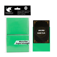 100PCS Matte Standard Size Card Sleeves 66x91mm TCG Trading Cards Protector For Tarot Shield Board Games Magical Cover PKM-21