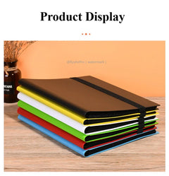Card Binder with 9 Pocket Trading Card Album Display Binder 360 Side Loading Pocket Holder for TCG Yugioh MTG Game Card Book-24