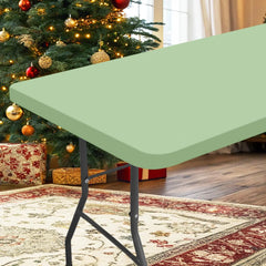 Rectangle Table/Gaming Table Covers Polyester Elastic Fitted Table Protector Waterproof-22