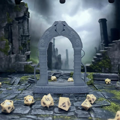 Ancient Portal Miniature Terrain For Tabletop Gaming/D&D/RPG Terrain Scenery Carved Stone Portal-18
