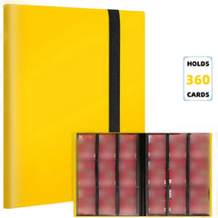 9 Pocket Trading Card Album Folder - 360 Side Loading Pocket Binder for Game Cards & Sports Cards-7