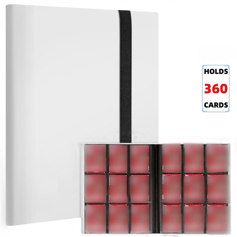 9 Pocket Trading Card Album Folder - 360 Side Loading Pocket Binder for Game Cards & Sports Cards-11