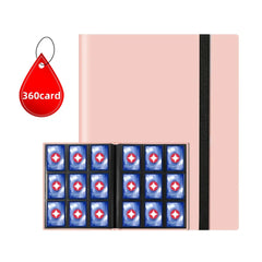 9 Pocket Trading Card Album Folder - 360 Side Loading Pocket Binder for Game Cards & Sports Cards-15