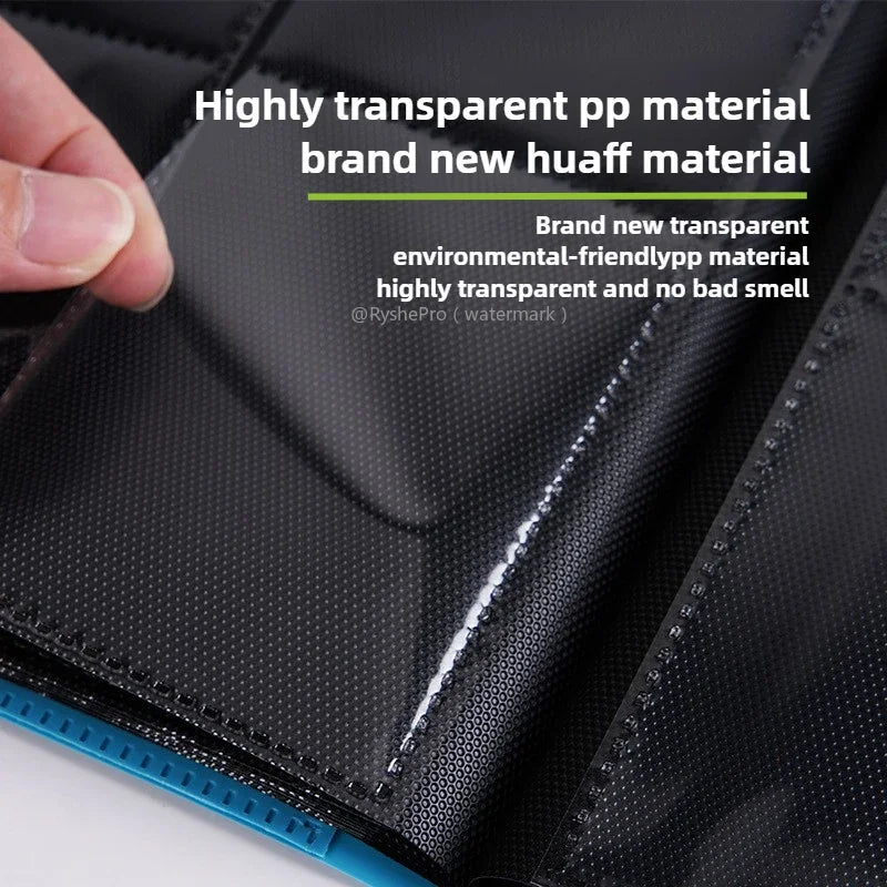 Card Binder with 9 Pocket Trading Card Album Display Binder 360 Side Loading Pocket Holder for TCG Yugioh MTG Game Card Book-4