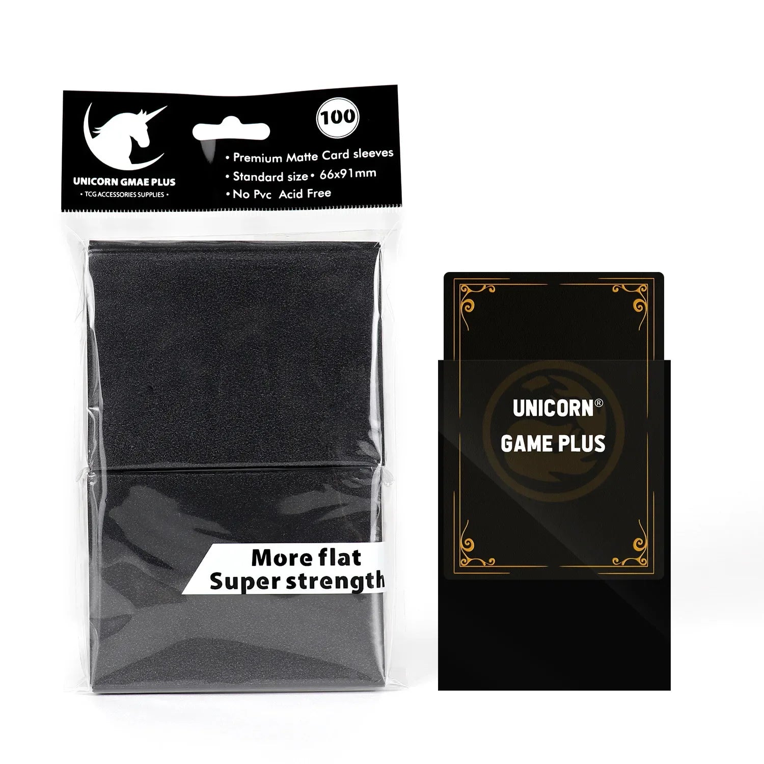 100PCS Matte Standard Size Card Sleeves 66x91mm TCG Trading Cards Protector For Tarot Shield Board Games Magical Cover PKM-30