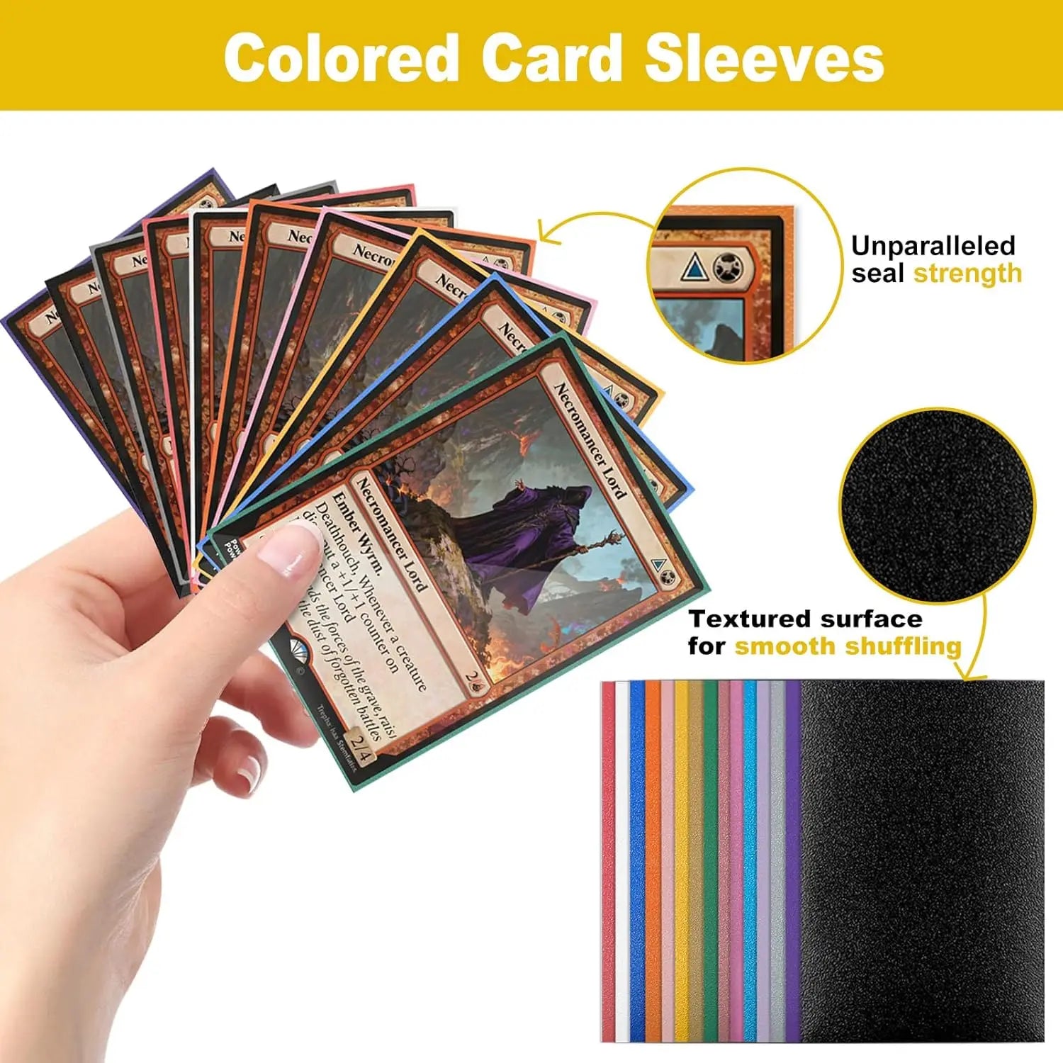 100PCS Matte Standard Size Card Sleeves 66x91mm TCG Trading Cards Protector For Tarot Shield Board Games Magical Cover PKM-6