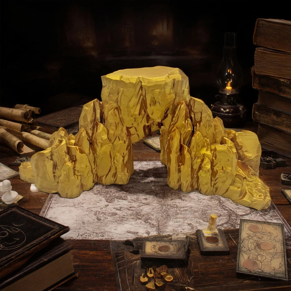 Wargaming Terrain Rocks for Warhammer/Fantasy/DnD Tabletop RPG Scenery 3D Printed Rock Terrain-2