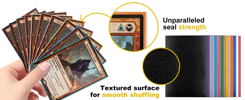 100PCS Matte Standard Size Card Sleeves 66x91mm TCG Trading Cards Protector For Tarot Shield Board Games Magical Cover PKM-19