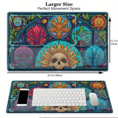 Mysterious natural element Magic Card Gaming Mats with zone mtg playmat desk mat Commander Playmat suitable for game gathering-4